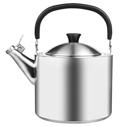 Wasserkocher Gas 304 Edelstahl Verdickung Haushalt 3.5L Pfeife Induktionsherd Gas Wasserkocher