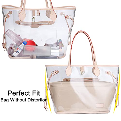 Doxo Conjunto de 2 peças, organizador de bolsas para bolsas e modelador de base, organizador de felt