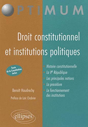 Télécharger Droit Constitutionnel & Institutions Publiques Gratuit
