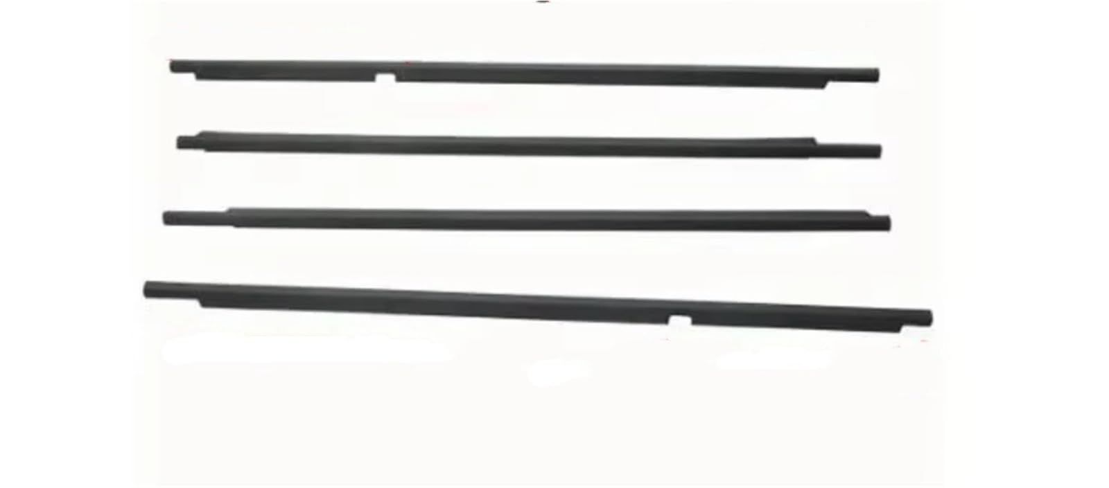 for Hyundai for Tucson 2014-2020 82210-F8010 90cm 96cm for Ix35 3rd Outside Weatherstrip 4 X Chrome Window Rubber Glass Protector Outer Window Weatherstrip