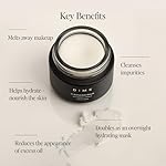 DIME Beauty Cleansing Balm, Oil Makeup Remover and Face Cleanser, Hydrating Eye Makeup Remover with Squalane, 3.38 oz / 100 ml - Image 3