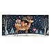 Produktbild Weihnachten Mousepad XL 500 x 250 mm Groß Gaming Mousepad REH, Schreibtischunterlage Mit Anti-Rutsch Basis,Tischunterlage Large Size, für Gaming Office Home Zubehör, Geschenke für Männer/Frauen M185