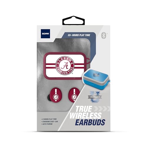 Image of SOAR NCAA Wireless Sport Earbuds: Comfortable Fit & Convenient Charging