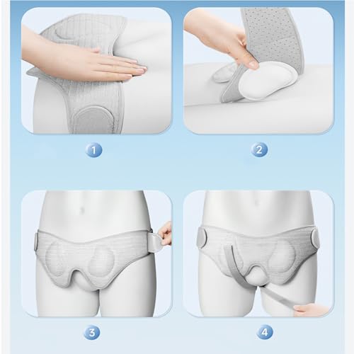 Faja para Hernia Inguinal Unisex Gris Talla M miniatura 6