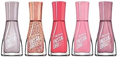 Sally Hanse Insta-Dri Nail Polish Set (5-PACK, 0.3 fl. oz. EA) - COLORS MAY VARY
