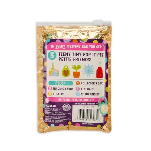 Buffalo Games Pop It Pets Petites - Season 2 - The Ultimate MINI Sensory Fidget Toy - Popping Bubbles and Adorable Characters for Your Pets - Collector map with Cards and Stickers from Buffalo Games - Image 7