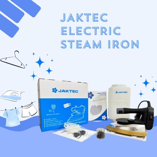 Image of JAKTEC Industrial Steam Kit 220V with Teflon Shoe, 4L Water Bottle, Hose, Filter & Accessories | Heavy Duty Professional Steam for Tailoring, Garment & Commercial Use (1800 Watts)