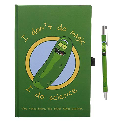 Rick and Morty Pen & Rick and Morty Journal Set - Rick and Morty Stationery Rick and Morty Office Supplies - Rick and Morty Gift