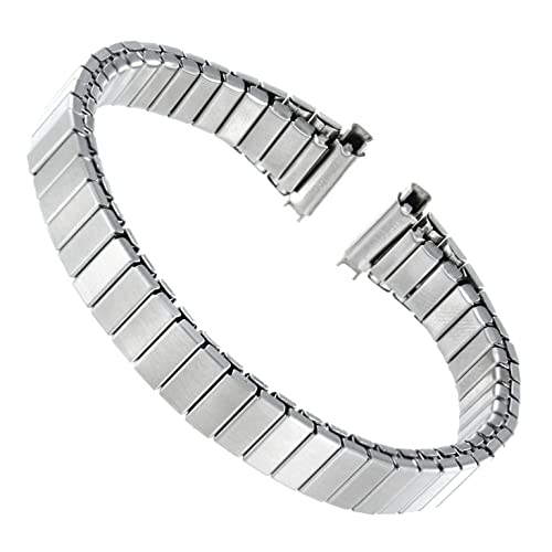 9-11mm Hirsch Bijou Stainless Steel Expansion Ladies Watch Band 0372