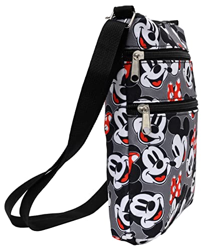 Disney Crossbody Bag Mickey Minnie Winnie the Pooh All Over Print Passport Travel3