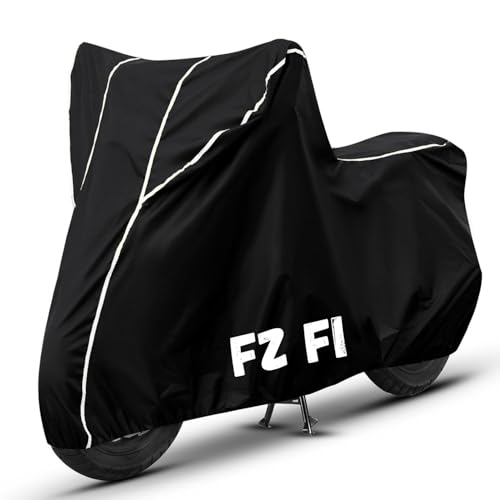 Image of Bike Cover for FZ FI 100% Waterproof, Dustproof & Scratch Resistant| Fully Bottom Elastic UV Resistant Heavy Duty Body Cover | All Weather Outdoor Use