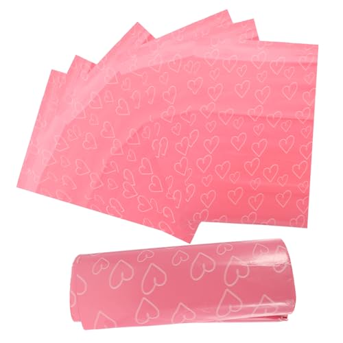 Healeved Women Supply 100pcs Sanitary Bags Pink Packaging Overnight Pads for Women Feminine Care
