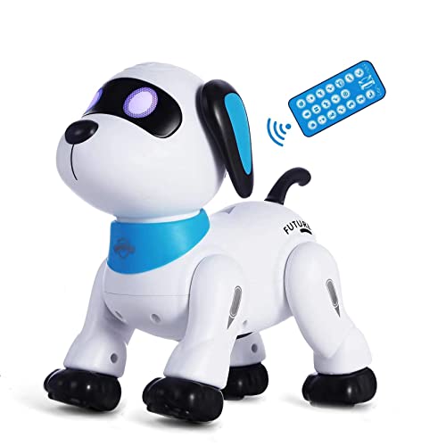 Remote Control Robot Dog for Kids Programmable Puppy Robotic Toys Electronic Pets for Ages 3, 4, 5, 6, 7, 8, 9, 10 Year Old Boys and Girls Gifts