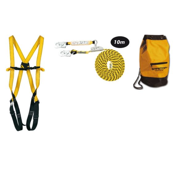 Kit anticaída básico con cuerda mosquetones HELKA