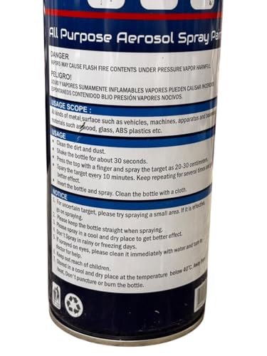 Image of Polo Spray Paint for Metal,Wood,Walls and Automotive Cars,Bikes(Multipurpose)|Quick Drying|Durable|400ml (White)