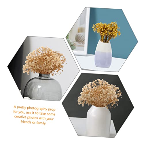 Ramo de flores secas Babys Breath 6 piezas decorativas miniatura 5