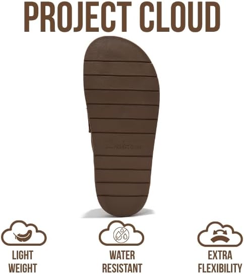 Project Cloud 100% Genuine Leather Womens Clogs - Plush & Soft Insole with Arch Support Non Slip Mules & Clogs for Women Footwear - Water Resistant Women Shoes (Foamy) - Image 5