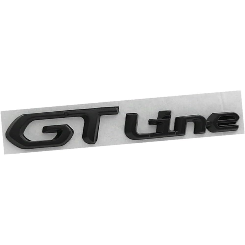 MAUXpIAO for Peugeot 3D GT Metal Logo Car Trunk Emblem StickerAccessories, Easy to Install fds/J/A