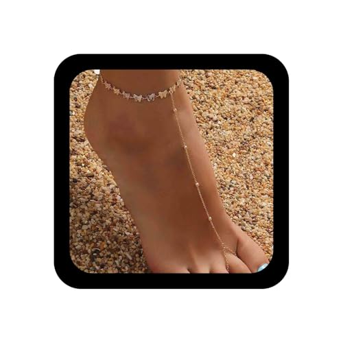 TseenYi Boho Spiaggia Sandali A Piedi Nudi...