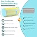 Shoe Washing Machine Bag: 2 pcs Shoe Bag for Washing Machine and dryer - Durable Zipper - 360° Deep Clean - Reusable laundry Bag for Sneaker/Slippers/Tennis/Runing Shoes & Insole(Yellow)