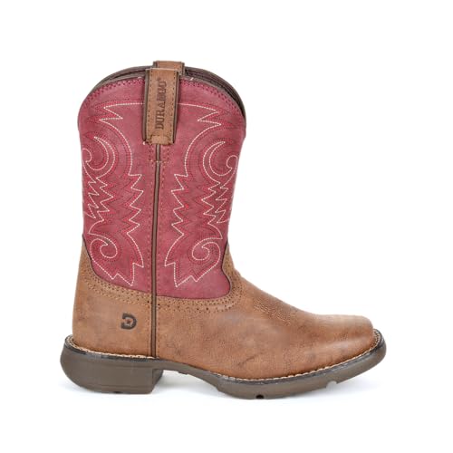 Durango Lil Big Kids' Briar Red Western Boot Product Details