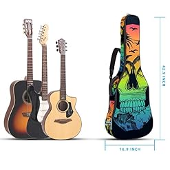 Hondank Housse de transport étanche pour guitare avec bandoulière réglable Motif paon doré, Multicolore 06, 42.9×16.9×4… - Les Beatles, Paul McCartney, John Lennon, RIngo Starr, George Harrison Hondank Housse de transport étanche pour guitare avec bandoulière réglable Motif paon doré, Multicolore 06, 42.9x16.9x4… – Image 5