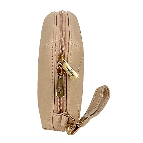 Borsa Pepe Jeans Diane Beige 20X11X4 Cm Pelle Sintetica - 2