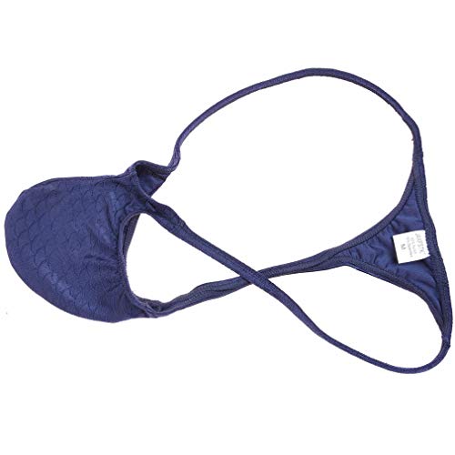 OROCOJUCO Men Micro G String Underwear Bulge Pouch Bikini Thong Shiny Bottoms3