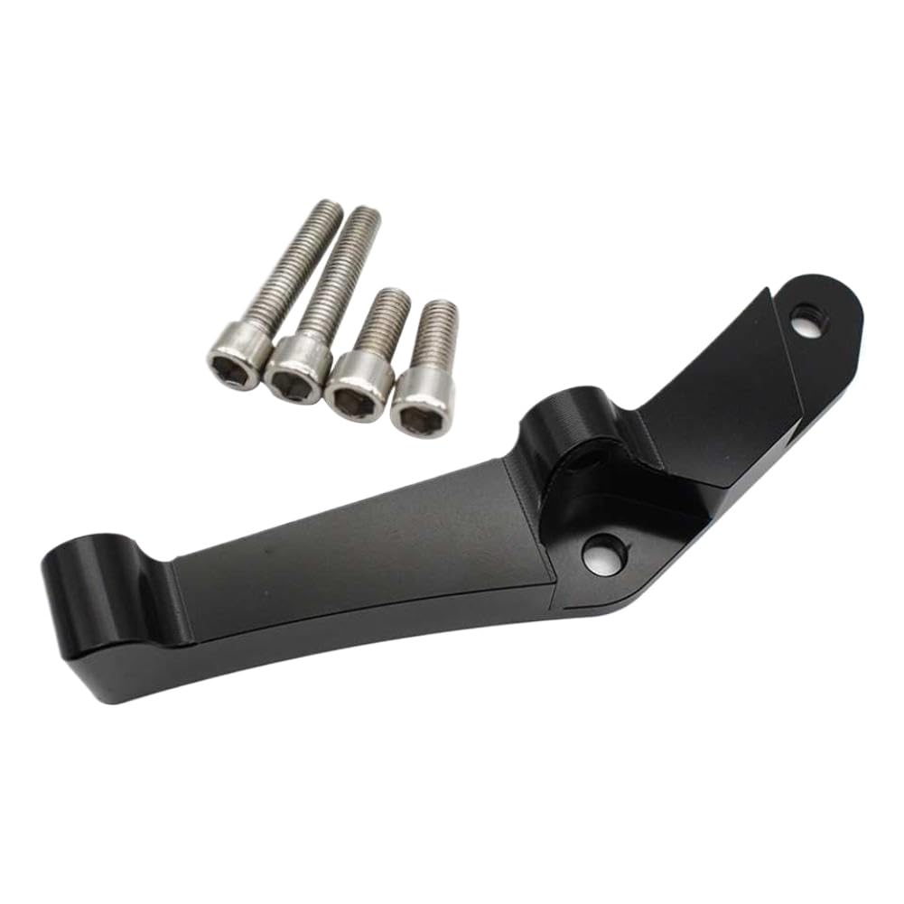 Tvhpwhcka Black Brake Caliper Adapter Bracket Aluminum Compatible With X Max 300(Black)