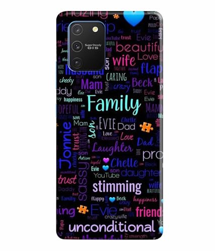 Image of Printed Hard Back Case Cover & Compatible for Samsung Galaxy S10 Lite | Motivation Inspired Quotes (Multicolor) - D1208