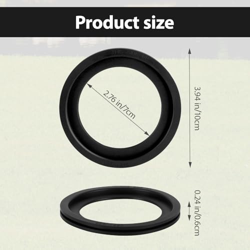 Image of RV Toilet Seal, RV Toilet Seal Kit, RV Toilet Seal Replacement for 385311658 Flush Seal for Dometics 300 310 320 Series Parts, RV Toilet Flush Ball Seal Replacement Flush Ball Gaskets(2 Packs)