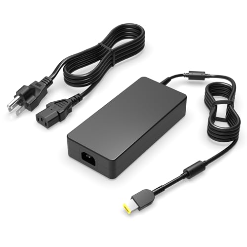 300W Slim Tip AC Adapter Legion Charger Replacement for Lenovo Legion 5 5i 7i Pro, Yoga AIO 7 9, R7000P R9000P R9000K Y9000K Y9000X Gaming Laptop