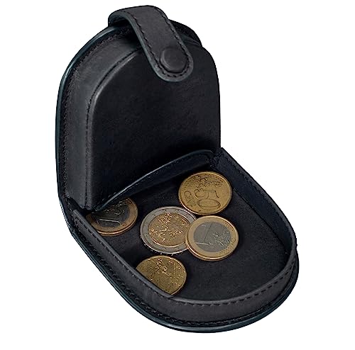Benthill Porte-Monnaie en Cuir véritable - Mini-Monnaie avec Petite Caisse - Cuir Portefeuille...