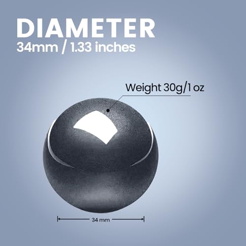 Image of Perixx PERIPRO-303 1.34 Inches Trackball - Replacement Ball for M570, PERIMICE-517 /520 /717 /720, and Other Compatible Trackball Mouse - Dark Gray