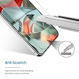 OMOTON Screen Protector for Google Pixel 9 / Pixel 9 Pro, Tempered Glass for Google Pixel 9/9 Pro Screen Protector, Support Fingerprint Unlock, Anti-Scratch, 3 Pack - Image 5