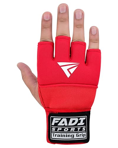 Image of Gel Boxing Hand Wraps Inner Gloves for Men & Women, Quick Slip-On Padded Knuckle Protection with Wrist Support for MMA, Muay Thai & Kickboxing, Heavy Bag & Martial Arts
