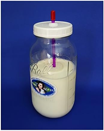 (1.5l/50oz) with Enlarged Container WITH KEFIR GRAINS