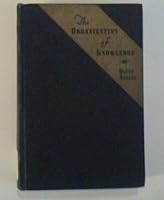 The Organization Of Knowledge: An Introduction To Philosophical Analysis. 1942 Ex-library Edition. 373 pages B007XKIABQ Book Cover