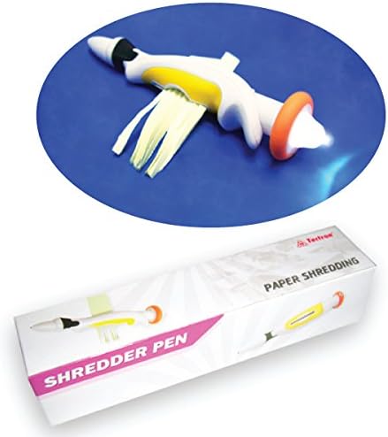 Shredder Pen w/Light-Real Pen w/Paper Shredder, Easy Grip, Great For Shredding Small Notes (Pack of 2)