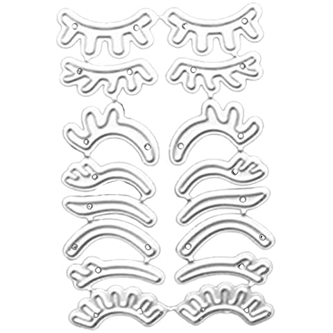 Eyebrow Eyelashes Metal Cutting Dies DIY Scrapbooking Embossing Stencil Die Cuts Embossing Stencils for DIY Scrapbooking Dies Cover