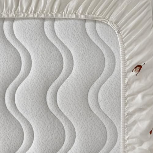 Drap housse lit bébé coton biologique plume Kadolis - 5