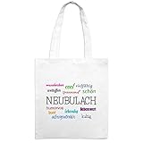 vorwahl suchen deutschland Material:100% Baumwolle Jutebeutel mit Stadtnamen Neubulach - Motiv Positive Eigenschaften - Farbe weiß – Stoffbeutel, Jutesack, Hipster, Beutel