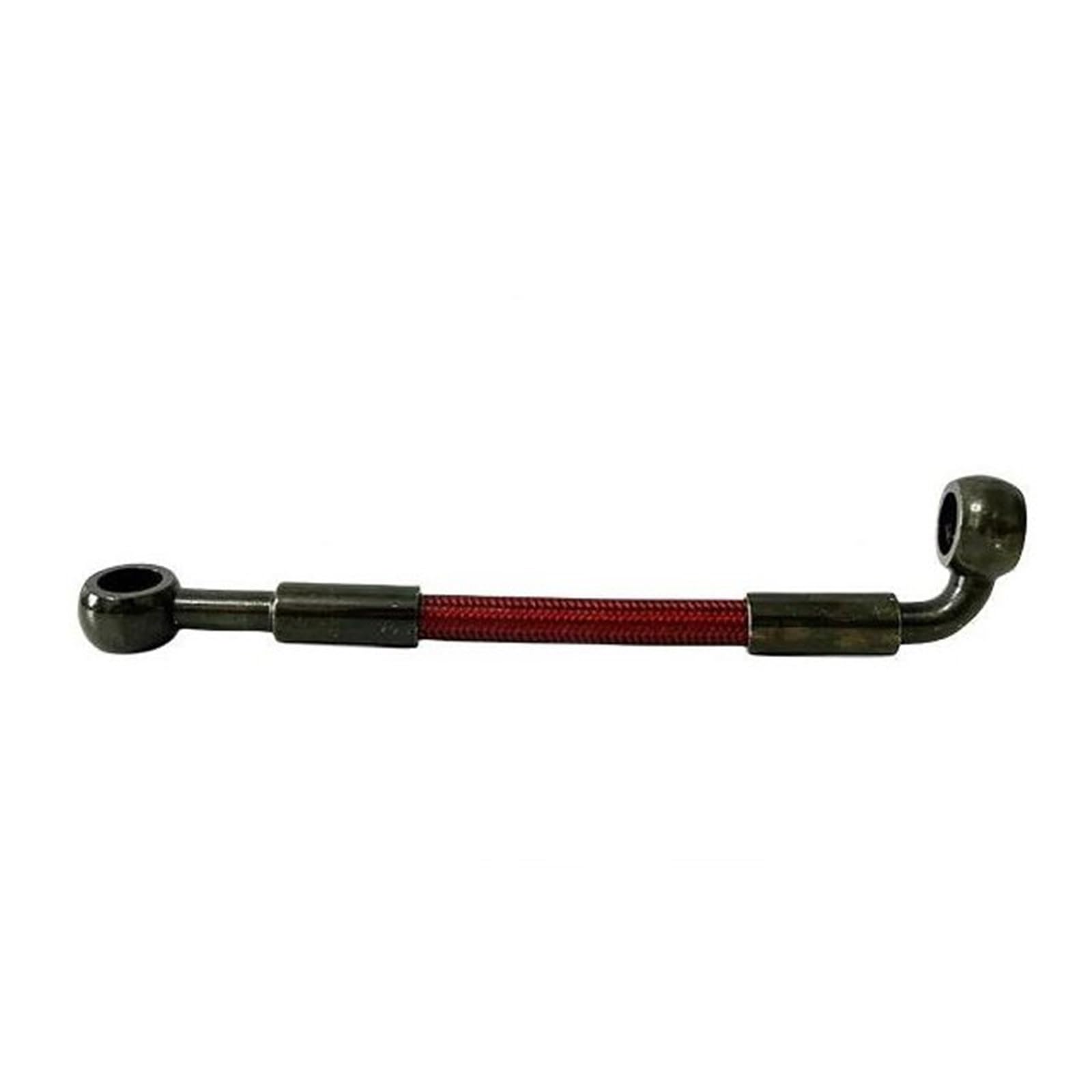Hydraulic Brake Hose 100mm-5000mm Universal Motorcycle Braided Brake 0 Degree-90 Degree Steel Hydraulic Clutch Banjo Oil Hose Line Pipe Accessories(200CM)