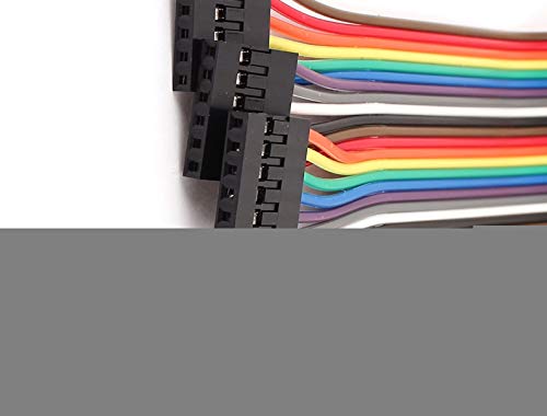 Conectores de cable Aexit 5 pcs 6P 2.54 mm 30 cm miniatura 2
