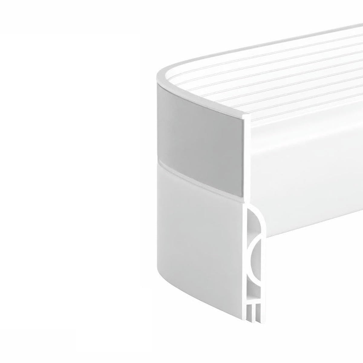 Tbskuy 1M-White 1/2M Door Draft Stopper Door Sweep For Bottom Of Door Weather Stripping Door Bottom Seal Blocker Air Noise Under Door Gap Filler