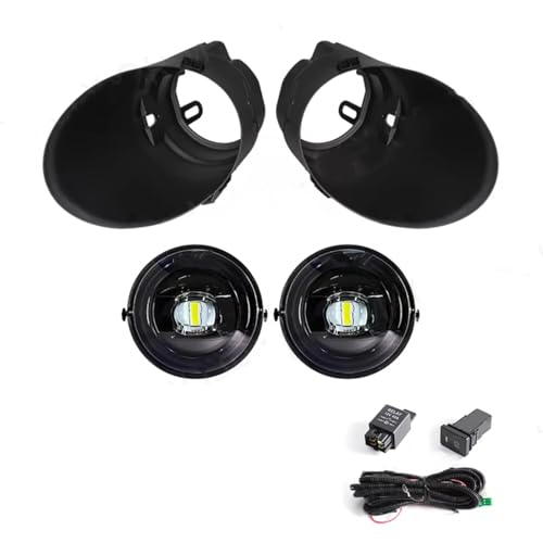 Feu brouillard LED haut de gamme clear lens style angel eyes pour Toyota Tacoma 2005-2015
