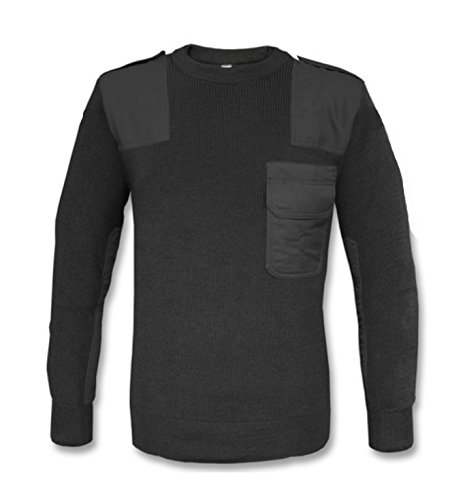 AR TACTICAL GMBH BW Bundeswehr Pullover Top Qualität in schwarz Ideal für Bundeswehr, Security, Outdoor, Jagd und Freizeit (XL) Cover