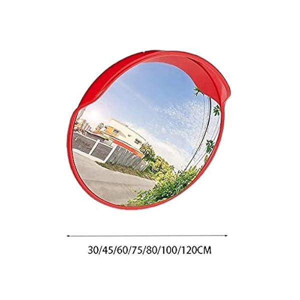 ZJYWMM Specchio di Sicurezza per Il Traffico Stradale Stretto, Strada grandangolare per l'ingresso al Convex Mirror Park (Dimensioni: 60 cm)