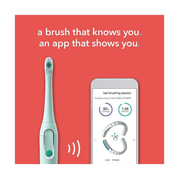 hum by Colgate Smart Battery Toothbrush Kit, Sonic Toothbrush Handle