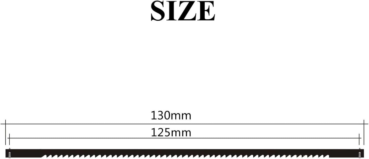 Scroll Saw Blades Set, 200pcs Plain End Scroll Saw Blades High Carbon Steel Scroll Saw Blades Replacement 14TPI for Most Wood Metal Plastic Cutting